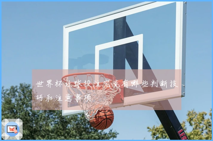 世界杯让球投注究竟有哪些判断技巧和注意事项