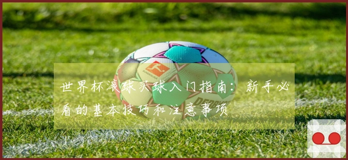世界杯滚球买球入门指南：新手必看的基本技巧和注意事项